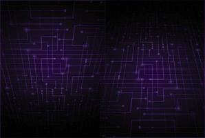 cyber circuit future technology concept background vector