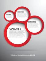 Modern Design Template vector