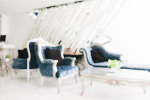 Abstract blur and defocused hotel and lobby interior photo