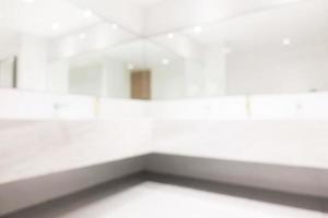 Abstract blur locker room in fitness and gym photo