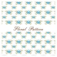 floral pattern. beautiful decorated floral background. vector