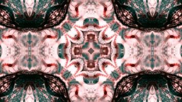 Abstract Symmetric and Hypnotic Kaleidoscope video