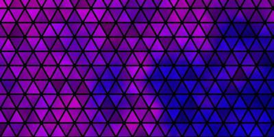 Light Purple, Pink vector layout with lines, triangles.