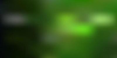 Dark green, yellow vector gradient blur layout.