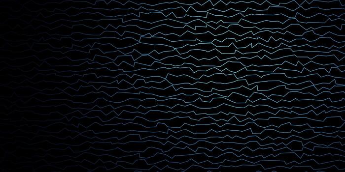 diseño de vector azul oscuro con curvas. Ilustración brillante con arcos circulares degradados. plantilla para su diseño de interfaz de usuario.