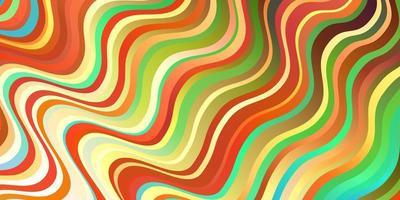 Light Multicolor vector texture with curves.