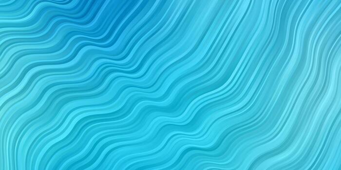 Light BLUE vector texture with wry lines. Illustration in halftone style with gradient curves. Best design for your posters, banners.