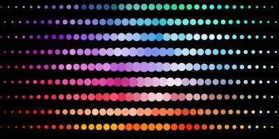 Light Multicolor vector pattern with circles. Abstract illustration with colorful spots in nature style. New template for your brand book.