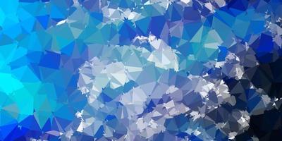 Dark blue vector gradient polygon layout.