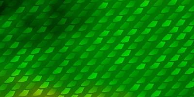 textura de vector verde claro, amarillo en estilo rectangular.