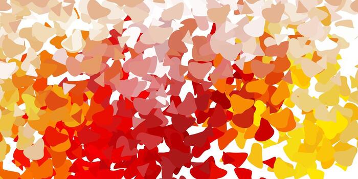 Fondo de vector marrón claro con formas aleatorias.