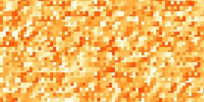 Light Orange vector texture in rectangular style. Colorful illustration with gradient rectangles and squares. Template for cellphones.