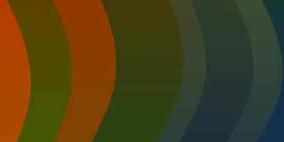 Abstract vector background with colorful gradient