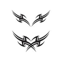 tribal ethnic tattoo icon vector illustration design logo