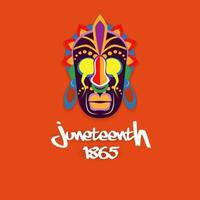 juneteenth tribal design vector