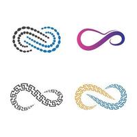 Infinity logo images vector