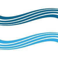 Wave line images vector