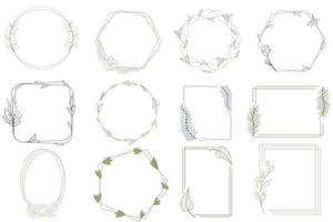 Set of frames vector