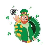 St. Patrick Day  characters vector