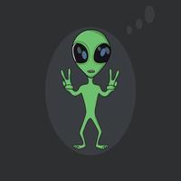 Cute Alien cute alien vector