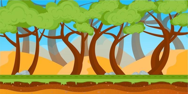 Jungle Background and Woodland