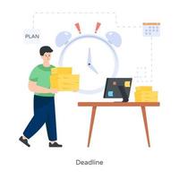 Deadline Time period vector