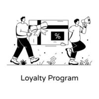 Loyalty Program Announcement vector