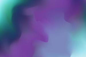 Abstract Blurred Gradiant Mesh Horizontal Background in Violet and Dark Blue, Green Colors. vector