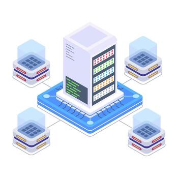 Distributed Servers and Computing vector