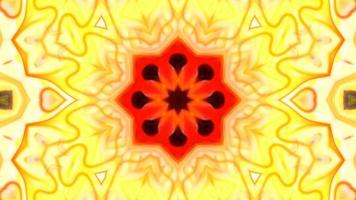Abstract Symmetric and Hypnotic Kaleidoscope video