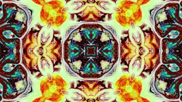 Abstract Symmetric and Hypnotic Kaleidoscope video