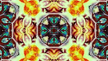 Abstract Symmetric and Hypnotic Kaleidoscope video