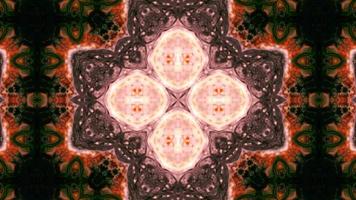 Abstract Colorful Kaleidoscope Movement video