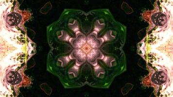 Abstract Colorful Kaleidoscope Movement video