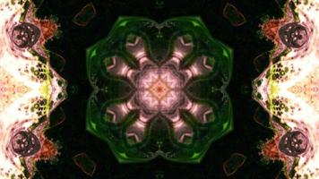 Abstract Colorful Kaleidoscope Movement video