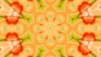 Abstract Colorful Kaleidoscope Movement video