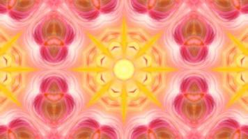 Abstract Colorful Kaleidoscope Movement video