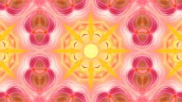 Abstract Colorful Kaleidoscope Movement video