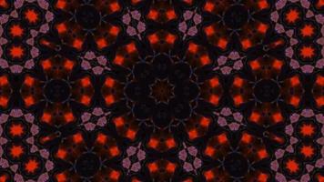 Abstract Colorful Kaleidoscope Movement video