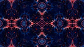 Colorful and Magical Kaleidoscope Symmetric Movement video