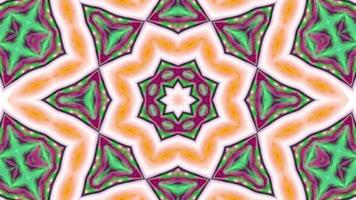 Colorful and Magical Kaleidoscope Symmetric Movement video