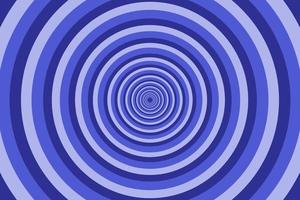 Blue Radiating concentric Circle Pattern Background. Vibrant Radial geometric Vector Illustration
