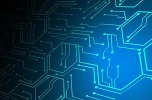 cyber circuit future technology concept background vector