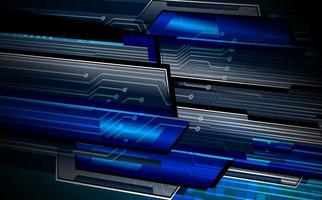 cyber circuit future technology concept background vector