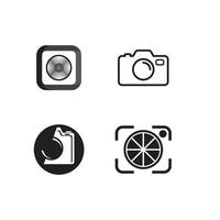 Camera icon vector