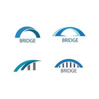 Bridge Logo Template vector