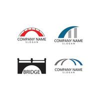 Bridge Logo Template vector