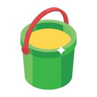 Paint Bucket Elements vector