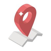 Map Location Elements vector