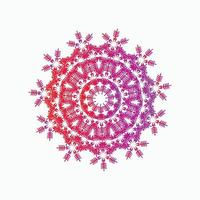 Mandala Decorative And Ornamental Abstract Colorful design vector